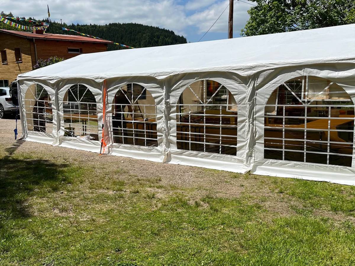 CHAPITEAU 5X10 M